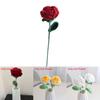 Romantic Rose Artificial Flowers For Wedding Home Decor With Realistic Fabric Material