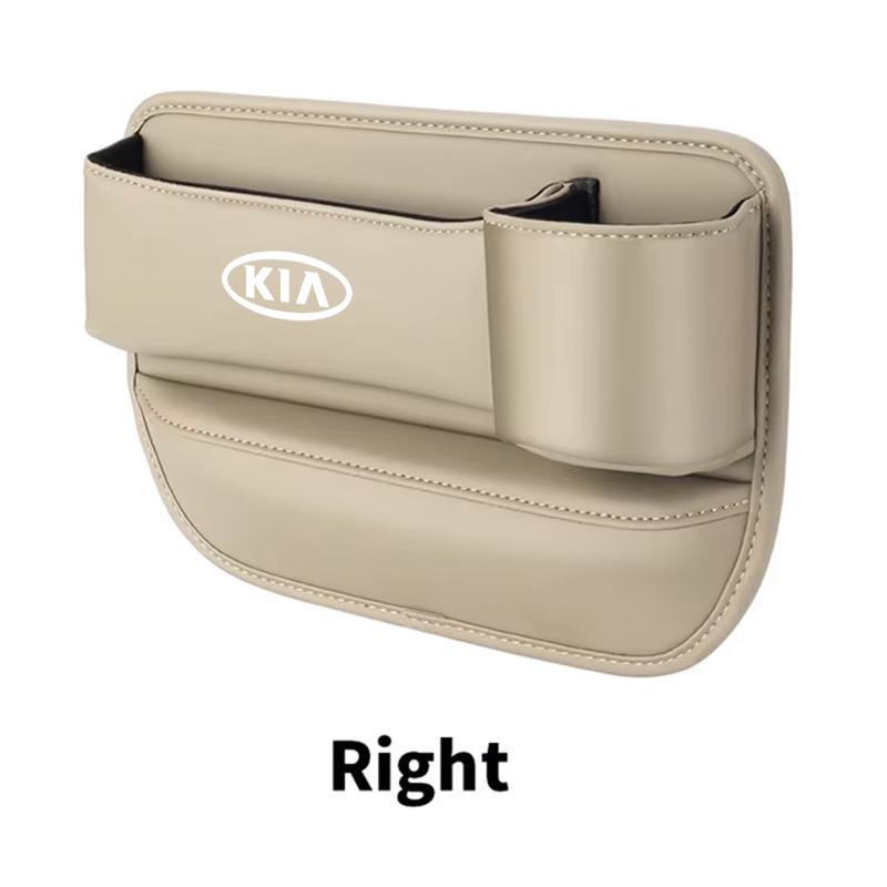 KHOU6 For Kia Morning Picanto Rio Optima Forte 5 Stonic Sportage Ceed Car Special Seat Crevice Storage Box Seat Slit Catcher Organizer