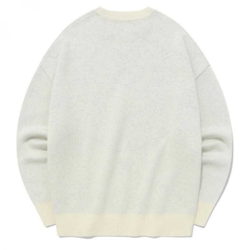 Tricou Covernot Lambswool Arch Logo Crewneck B1 Co2303kt09 Iv Na