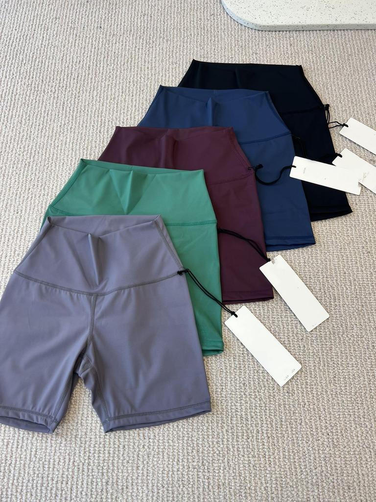 ALO Yoga High-Waist Radlerhose mit Nude-Gefühl - Po-Lifting, Schnelltrocknende Fitnesshose für Damen