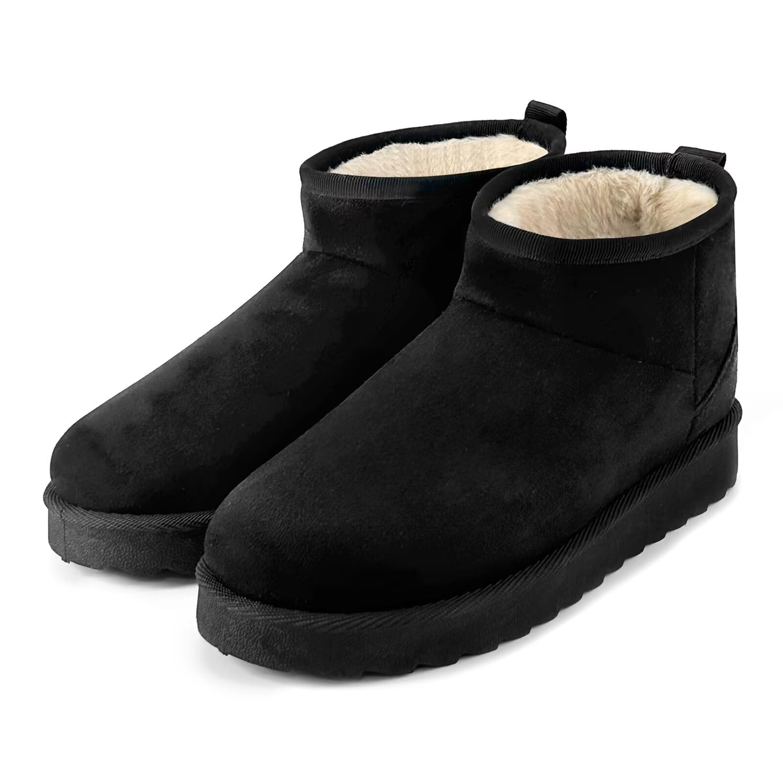 

Kamafy Мини Снежные Зимние Легко Ходить Холодный Резиновый Легко Надевать и Снимать Идеально для и Активного Отдыха Женские Ботинки, Шорты, Нескользящие, в, чёрный