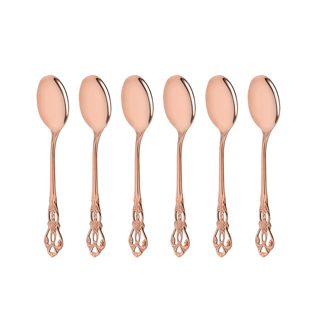 6/8/32Pcs Western Edelstahl Besteck Set Rose Gold Geschirr Küche Geschirr Messer Gabeln Löffel Utensilien