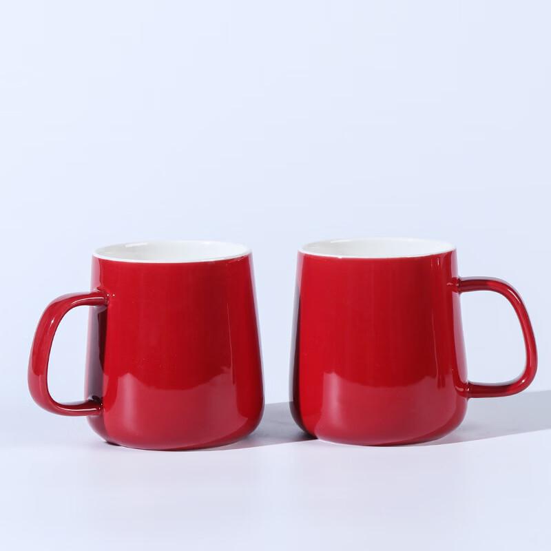 Duoli Wedding Anniversary Ceramic Couple Mugs