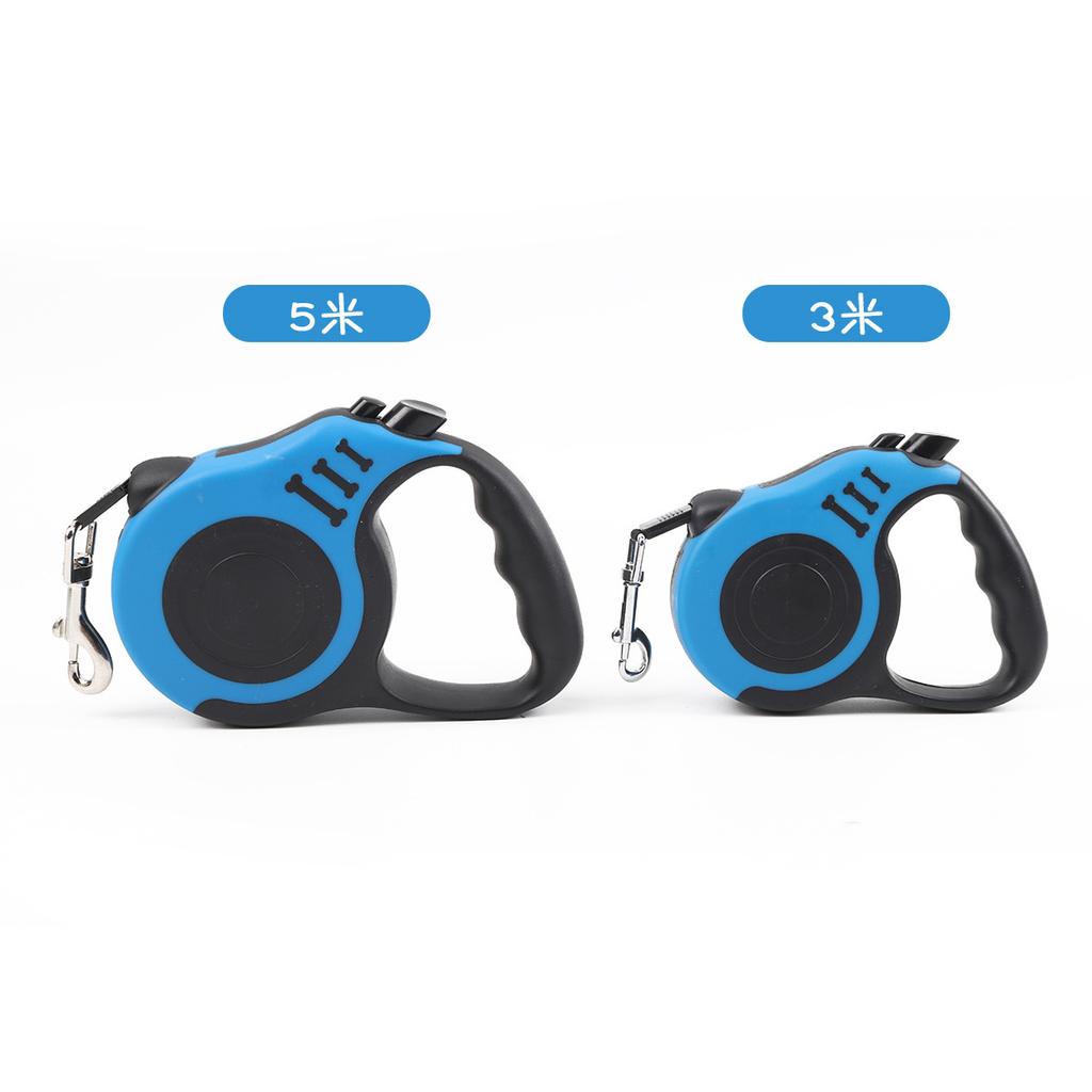 Automatic Retractable Dog Leash 3/5m Nylon Traction Extension Rope for Small Puppy Dogs Pet Walking Supplies Roulette Leashes
