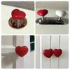 Heart Shaped Toilet Press Button Cute Rabbit Toilet Drain Button Tank Push Switch Nail Protector Love Button Bathroom Accessori
