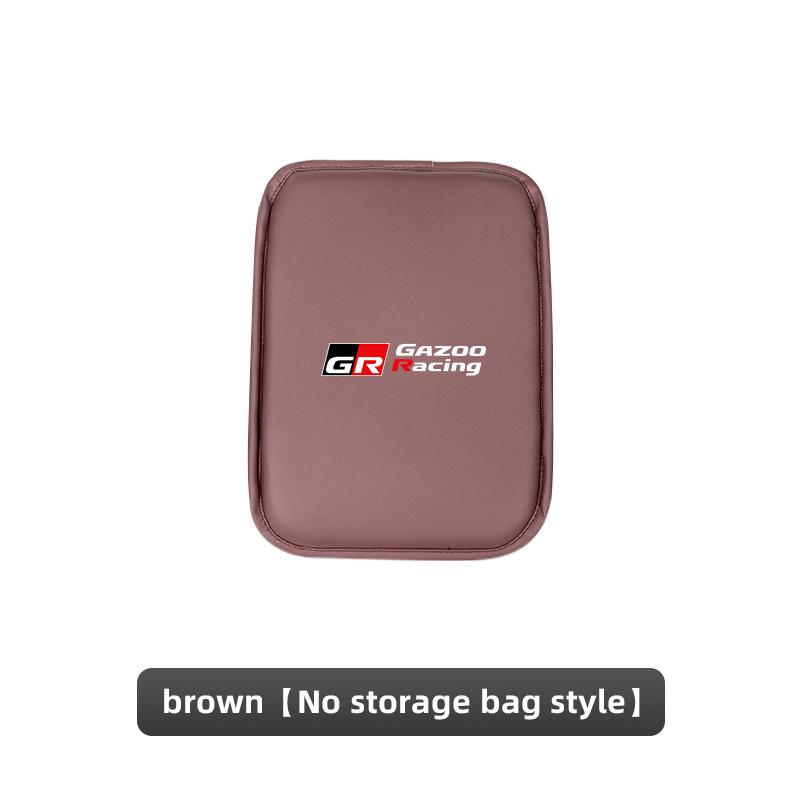 Hot For Toyota Car Accessories PU Leather Center Console Armrest Pad For Toyota Corolla Camry Asian Dragon Supra Hilux Land Crui