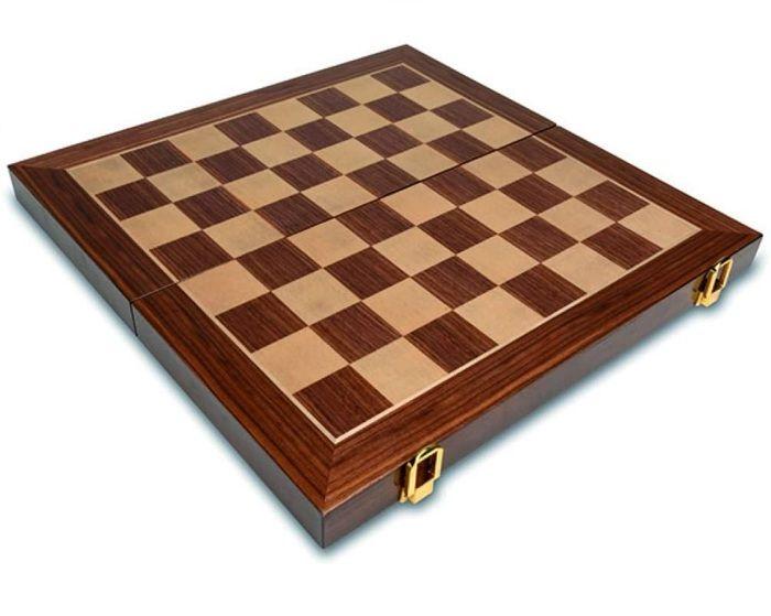 Jeu d'échecs - CAYRO - 1601 - Coffret marqueterie - 41 x 41 cm - Pour adultes et enfants à partir de 8 ans