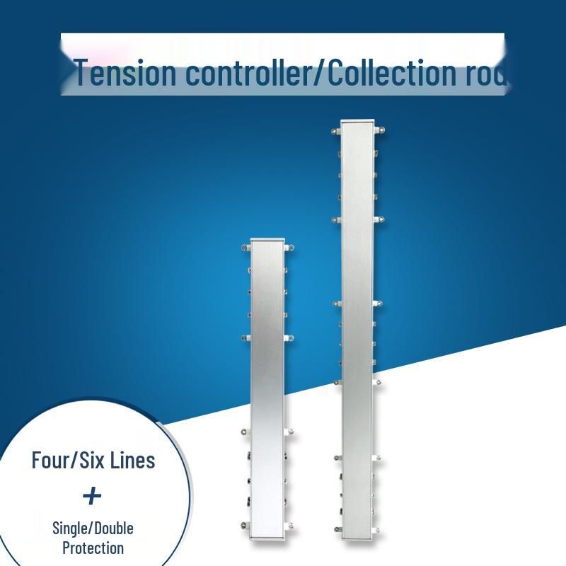 Four-Wire Tension Electronic Fence System with Control Post and Accessories No
