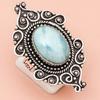 Larimar Gemstone Handmade Silver Jewelry  "9"