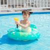 Baby learns to swim inflatable seat with handle and interactive swimming ring with water gun