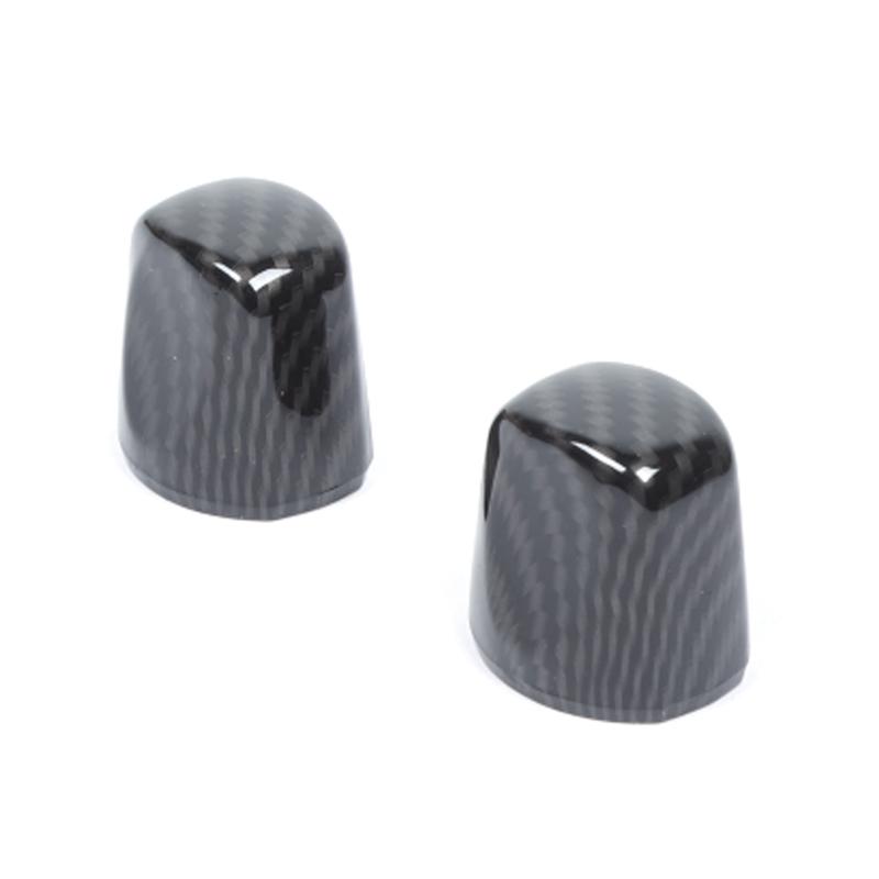 

NHAUTP 2 шт./комплект ABS карбоновый зернистый поворотник/рычаг управления стеклоочистителем декоративная крышка для Suzuki Jimny 2015-автомобиль Carbon fiber grain