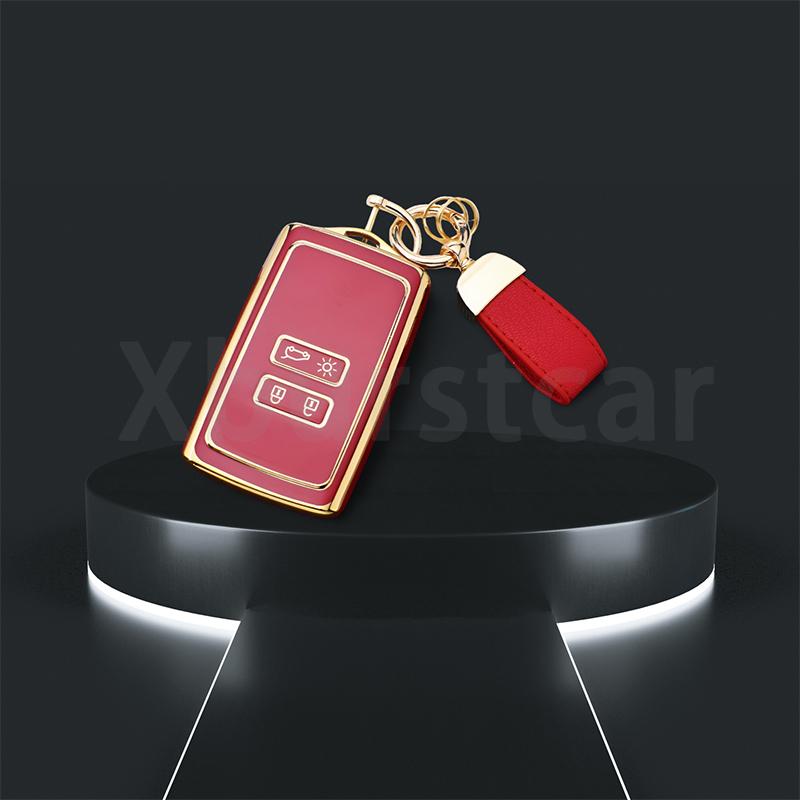 Tpu Car Key Cover Shell For Renault Captur Koleos Kadjar Zoe Arkana Espace Clio Megane Grand Scenic Sandero Dacia Duster Card