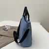 New Casual Tote Large Capacity Shoulder Bag Nylon Waterproof Canvas Handbag Simple Fashion Messenger Bags For Schoolgirl