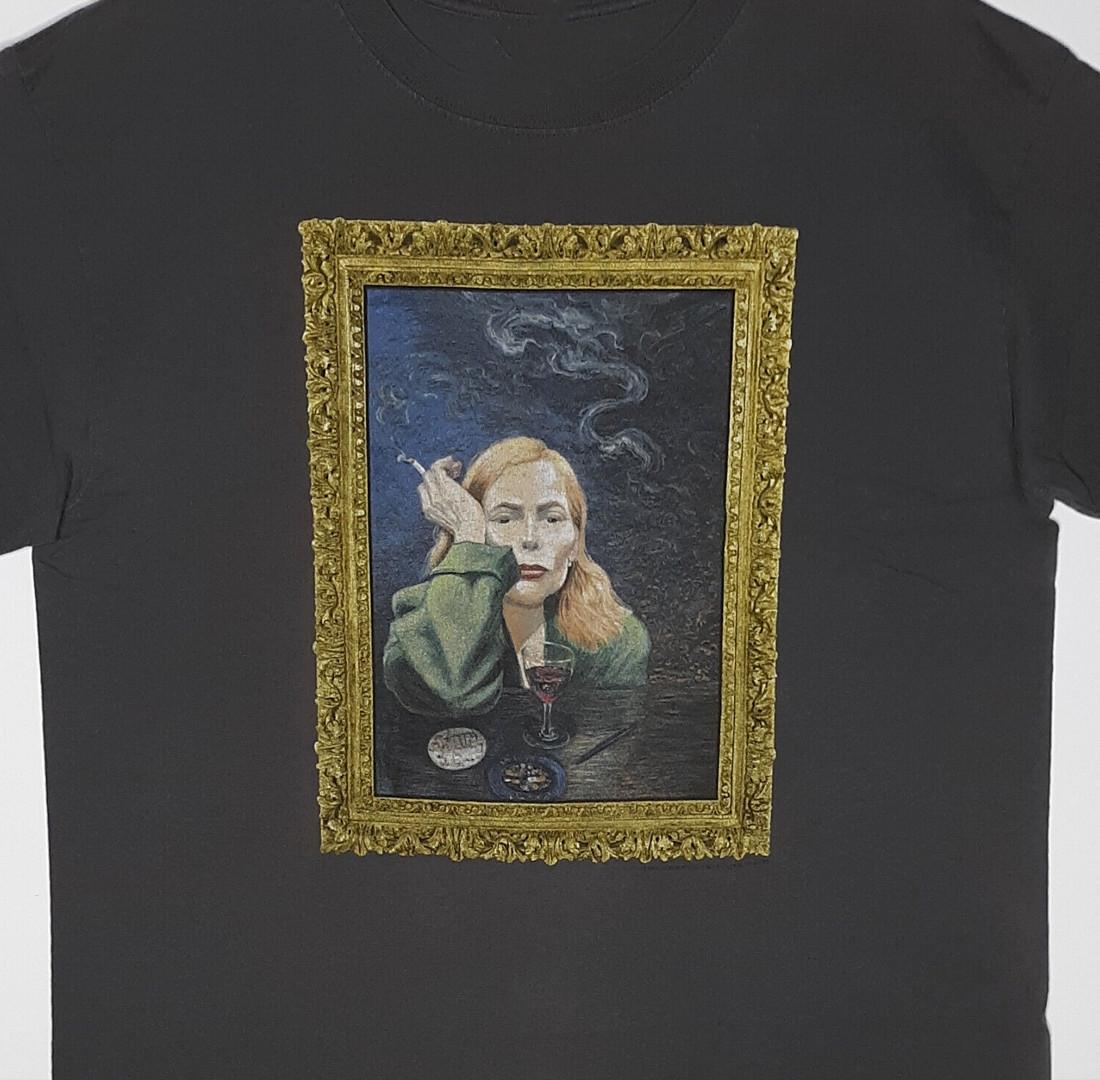 Joni Mitchell T-shirt Men Women S-234XL Shirt Black Gift family A037 XL