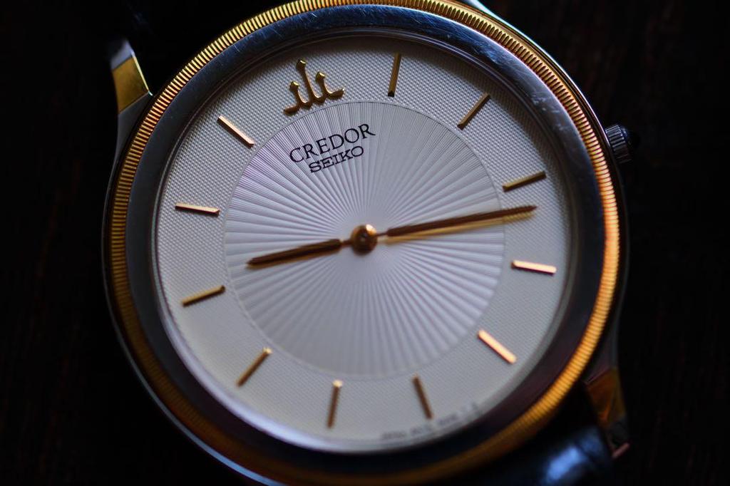 [USED] Seiko Credor 5A74-2000 Quartz SS/18KT