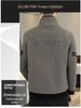 2025 Autumn/Winter Men's Korean Style Woolen Coat - Thick Casual Jacket