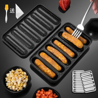 Wurstform Edelstahl 304 Kinder Hot Dog Herstellung Ergänzungsnahrungsform DIY gebackener Schinken Wurstbox Küchengerät