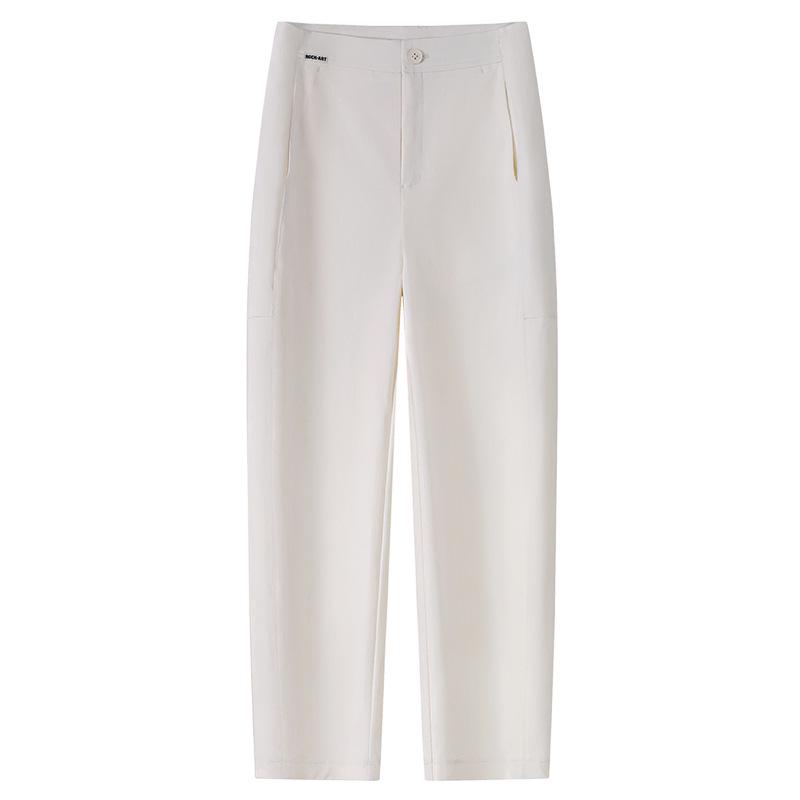 

Women s Beige High-Waist Harem Pants - Slimming, Petite Fit for Spring/Summer 2025 M темно-синий