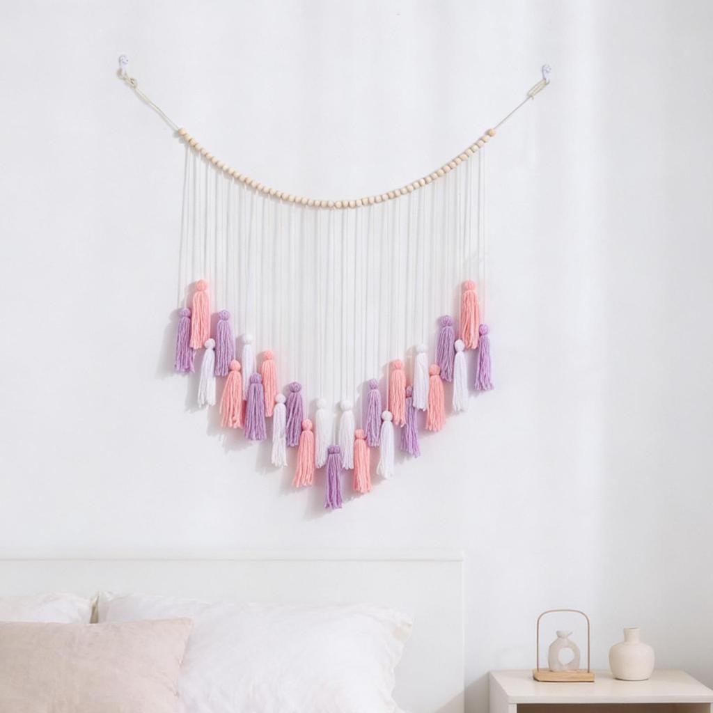 Bohemian Handwoven Tapestry Wall Hanging for Living Room/Bedroom