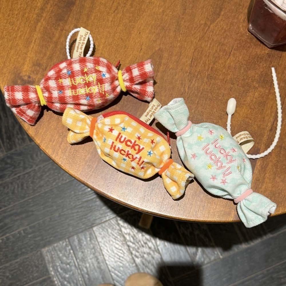 

Anti-lost Sugar Shaped Decorative Bag Star Lipstick Earphone Bag Outdoor