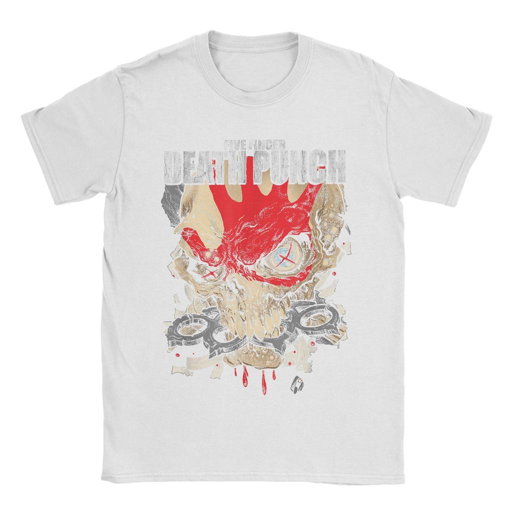 Mens TShirts 5FDP Exploded Warhead Fashion Cotton Tee Shirt Short Sleeve  T Shirt Round Neck Clothes Plus Size