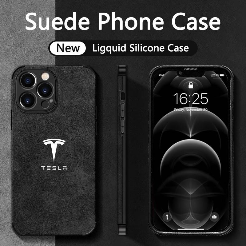 AMK1 For Tesla model 3 model X Y style Roadster For iPhone 13 Pro 13 Mini 11 12 Max Xr X Xs 7 8 Plus Protector Cover Phone Case