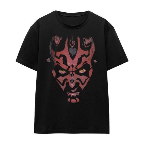 Star Wars Womens/Ladies Darth Maul Big Face T-Shirt