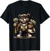 Teddybär Geld Swag Hip Hop Rapper Grafik Drip Dopeskill T-Shirt
