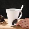 Chocolate Fondue Mug Set with Fork and Candle Mini Fondue Pots Cheese Ice Cream Fondue Maker Kit Butter Melter Cup Small Warmer