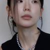 Aube De Moi Grey Pearl Drop Earring