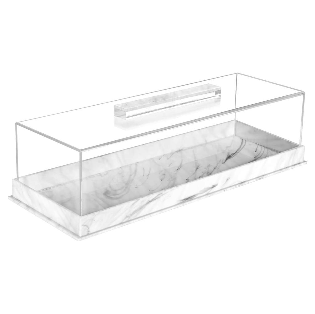 Stylish Acrylic Cake Stand with Protective Lid for Displaying and Keeping Cakes Pastries and Desserts Fresh at Events
