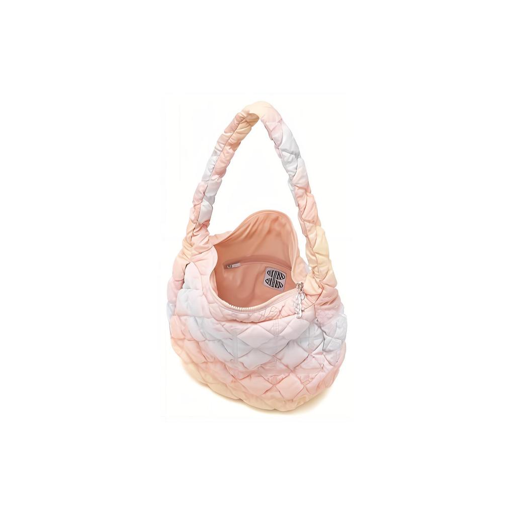 New CARLYN Pu Cloud Bag, Handbag, Shoulder Bag Large Size Women's Rainbow H73116020PP