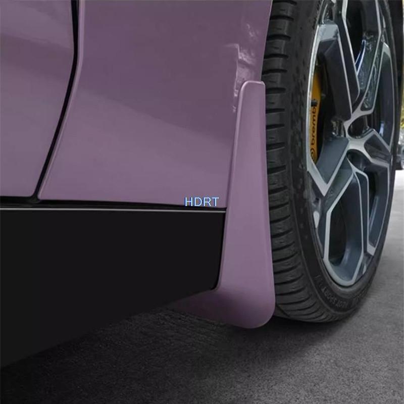 Car Style Front Rear Wheel Mudguard Plate Auto Exterior Mud Guard MudFlap Splash Fender Cover Accessories For Xiaomi SU7 2024 +