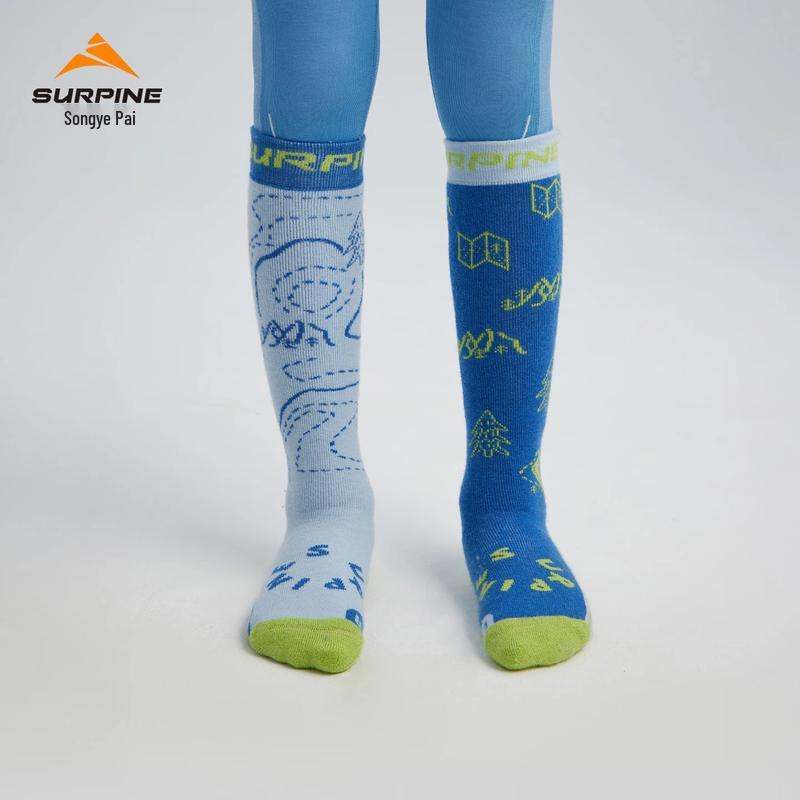 SURPINE Kids  Merino Wool Ski Socks M