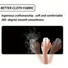 Simple Black White Checkered Mouse Pad Large Rubber Non-slip Keyboard Pad Locking Edge Office Computer Laptop Gaming Accessories