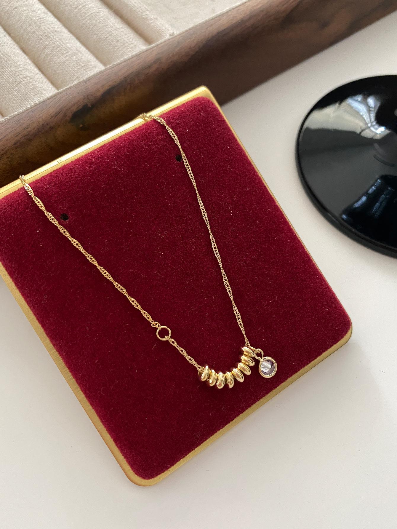 

Маленький браслет на щиколотку с бусинами, дизайн Sense Niche, украшение для ног, женственность, легкая роскошь, маленькая цепочка для ног в виде бобов