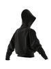 Adidas IKU99 Black Size Women's Z.N.E. Full-Zip Hoodie, (IN5128), J/M