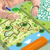 Children's Maze Training Book Concentration Puzzle Toys Whole Brain Thinking Intelligence Development Training 60ML