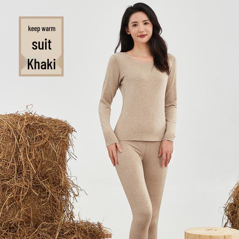 

Женский комплект термобелья из немецкого бархата с высокой эластичностью - Plus Velvet, Silk Cashmere, Seamless, коллекция Осень/Зима 3XL (140-160 jin)