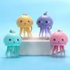 Unique Anime Figurine Pendant Keyring Car Key Bag Octopus Toy Keychain Keyholder