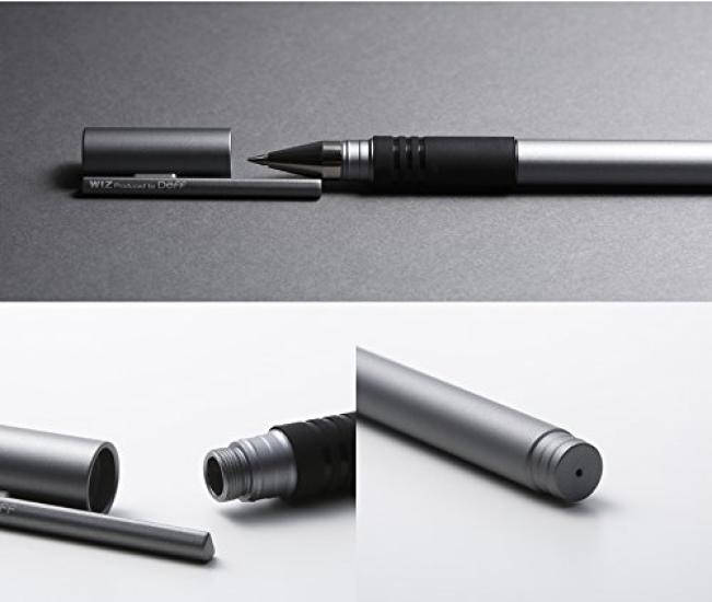 Deff Signo Extra Fine Series Pen Jacket Aluminum Jacket Case Sold WIZ Silver Uni-ball (Pen Separately) (WAC-UNISIG01SV)