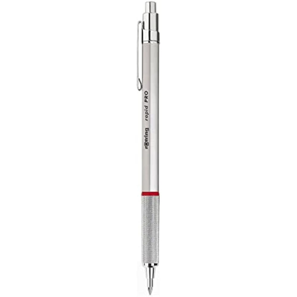Rottling Ballpoint Pen Rapid Pro Silver 1904-291 [Genuine Japanese]