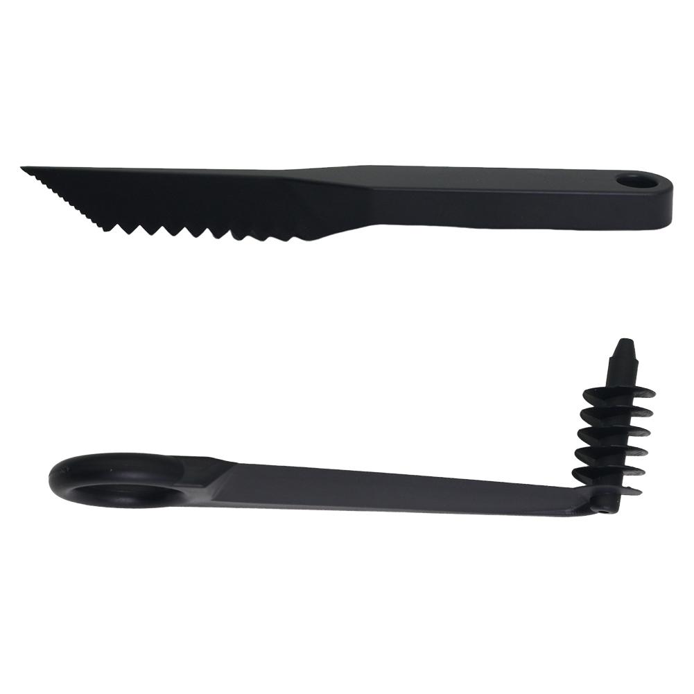 V & Spiral Shaped Multifunction Cutter Zigzag Pattern Decorative Cutter Food Garnishing Knife Screw Peelers Decorative Fruit