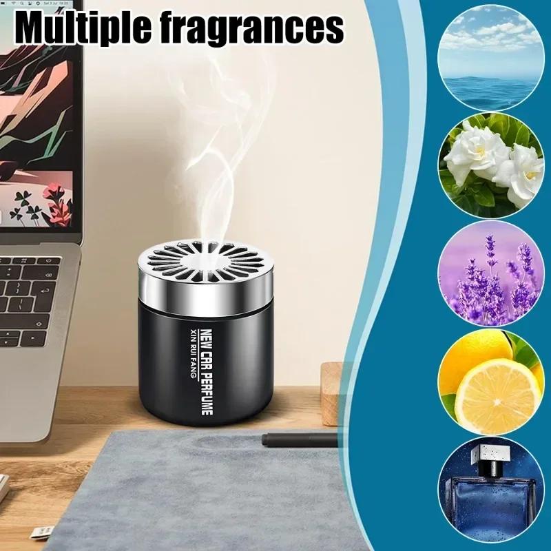 High-grade Car Solid Balm Aromatherapy Perfume Air Fresherner Deodorizer Natural Plant Extract Car Long Lasting Perfume Diffuser
