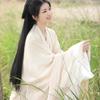  Hanfu Women Cross Collar Chinese Style Dance Dress For Wei And Jin Dynasties