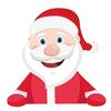Christmas Car Refrigerator Decorations Reflective Bulb Light Santa Deer Magnet Ornaments Xmas New Year Holiday Home Decor