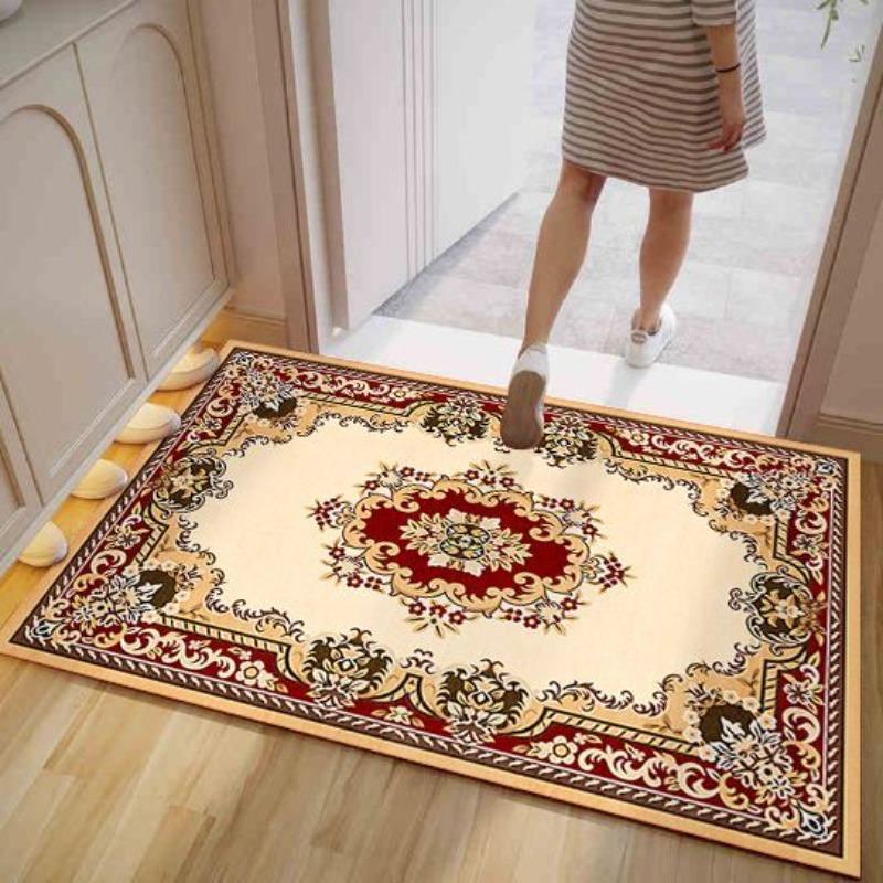 European Style Carpet Floor Mat Wear Resistant Bedroom Entrance French Floor Mat