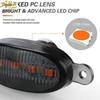 4X LED Grille Amber Light Grill Cover For Nissan Frontier Raptor Style 2005-