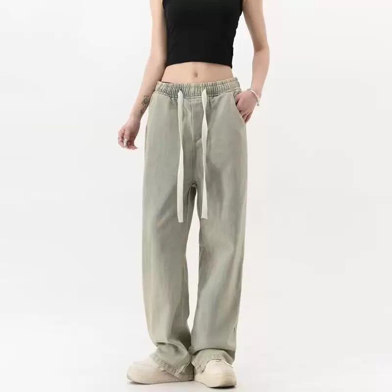 Unisex Thin Elastic Denim Jeans