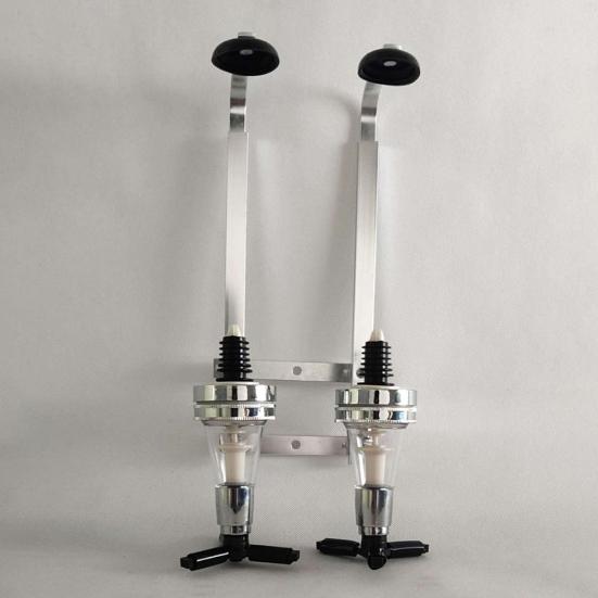 25/30/45ml Wall Bottle Wine Mounted Stand 2 Home Beer Dispenser Bar Pourer